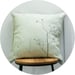 Image of Moonlight Begonia Linen Cushion Cover