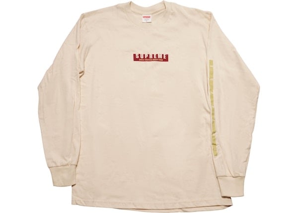 Image of Supreme 1994 Long Sleeve Tee "Natural"