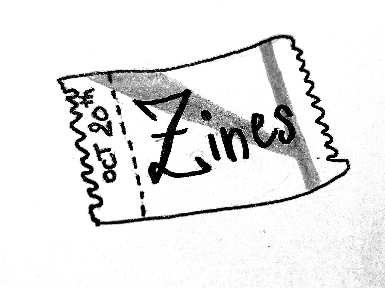 Image of Zine Workshop Ticket