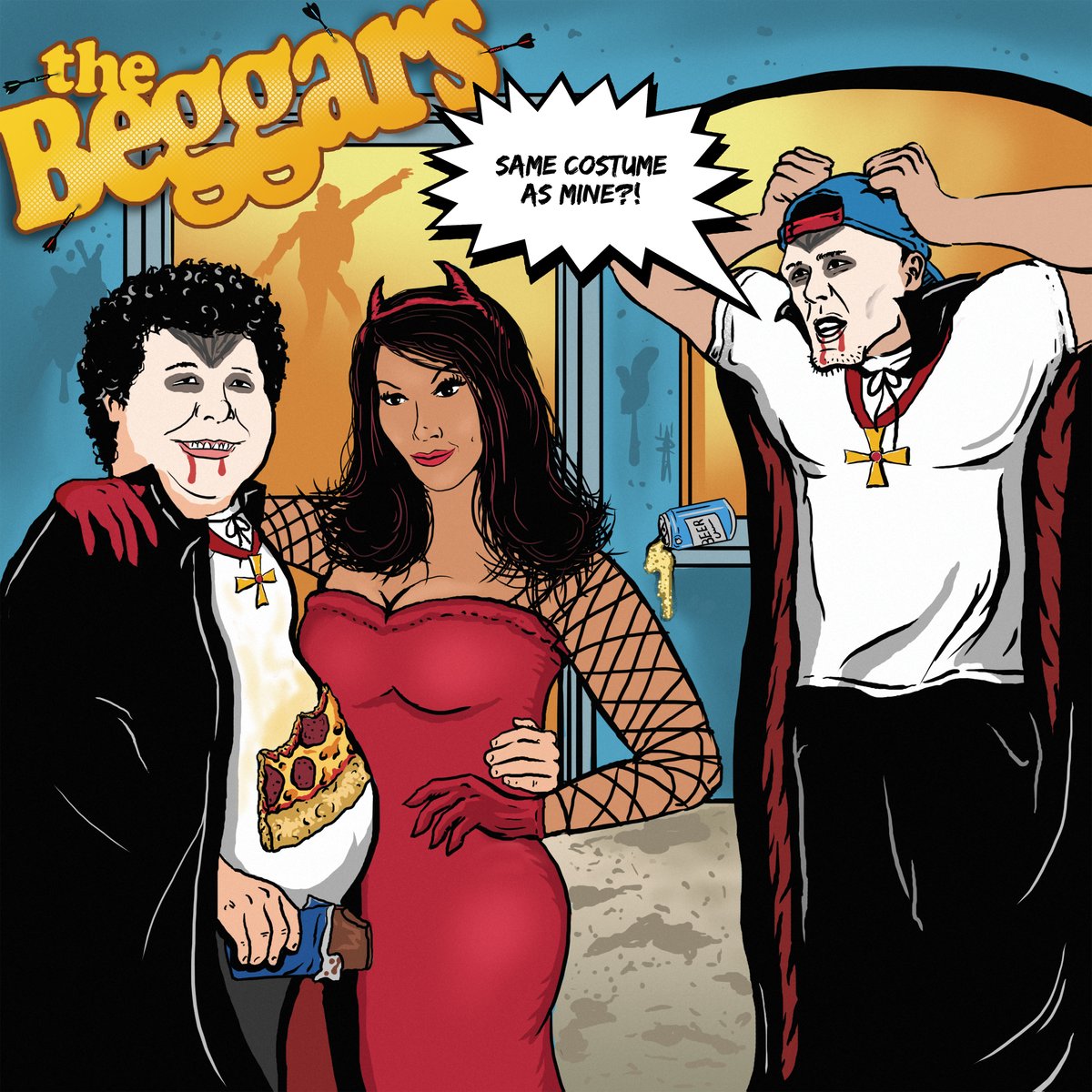 Image of The Beggars - Same Costume As Mine / Sleepaway Camp Death Trap - Double A Side 7" Single