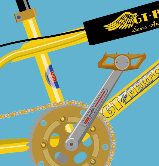Gt Pro Performer 1984 Print Made By Move