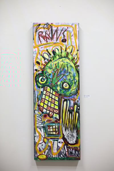 Image of Mixedmedia on canvas 