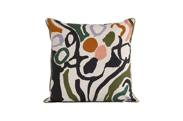 Image of 'Cove' Cushion Green- Land Collection