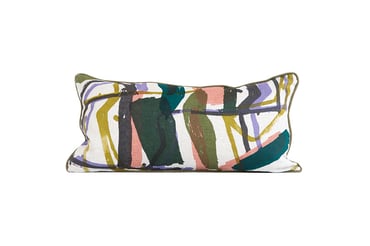 Image of 'Monolith' Cushion Moss- 30 x 60 cm - Land Collection