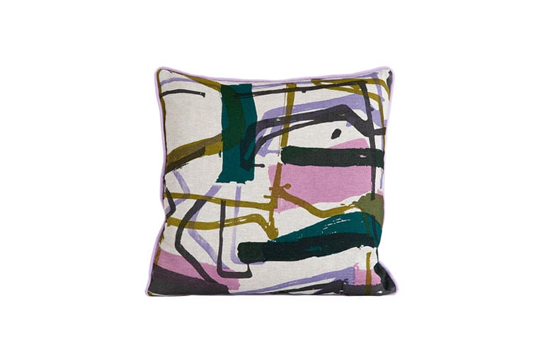 Image of 'Monolith' Cushion Heather 55 x 55 cm- Land Collection