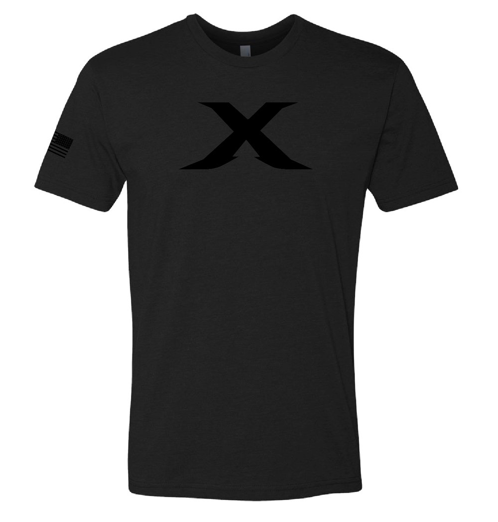 Image of LIMITED EDITION: "X" Black Out Unisex Tee