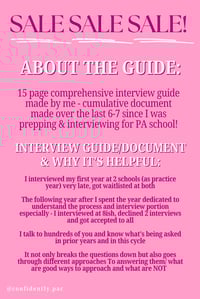 Image 2 of COMPREHENSIVE PA SCHOOL INTERVIEW GUIDE 
