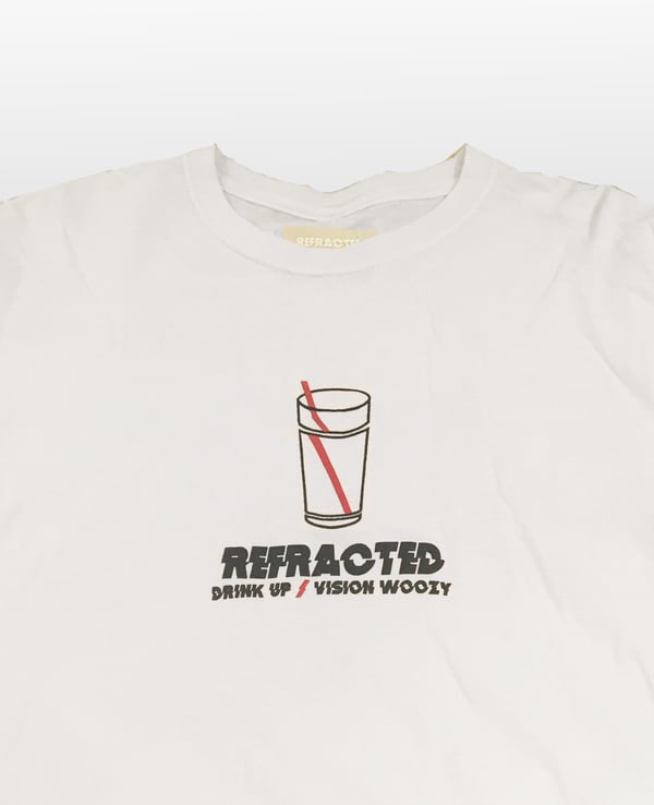 Image of "Cup" Longsleeve Tee (White)