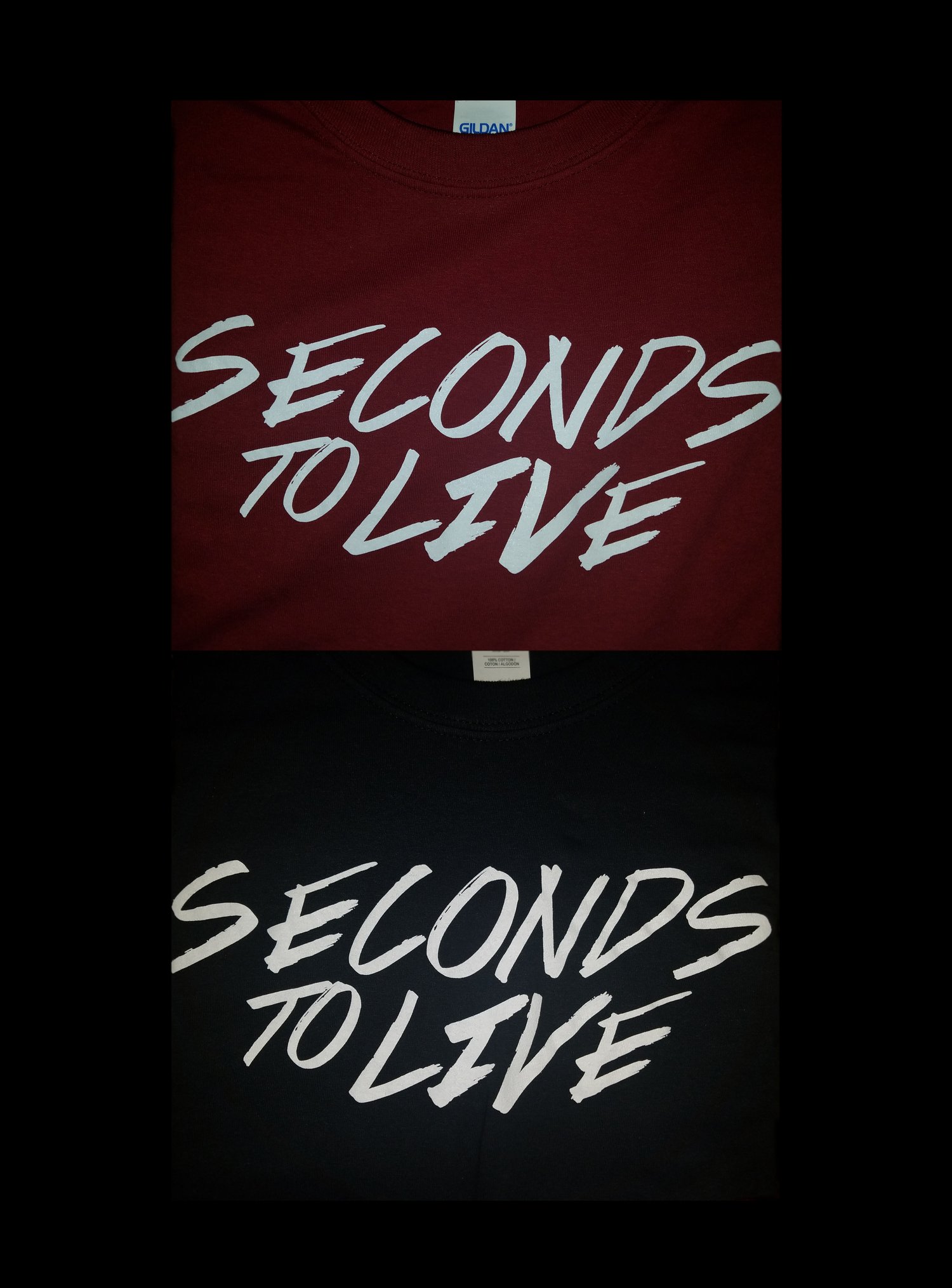 Image of "Seconds to Live" Logo Shirt