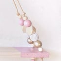 Wooden Shelf with DOUBLE Bow Bar