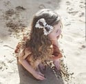 Indie Lace and Ribbon Bow Clip
