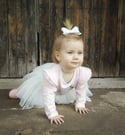 Ava's big sister Leatherette Bow Clips ☆NEW☆