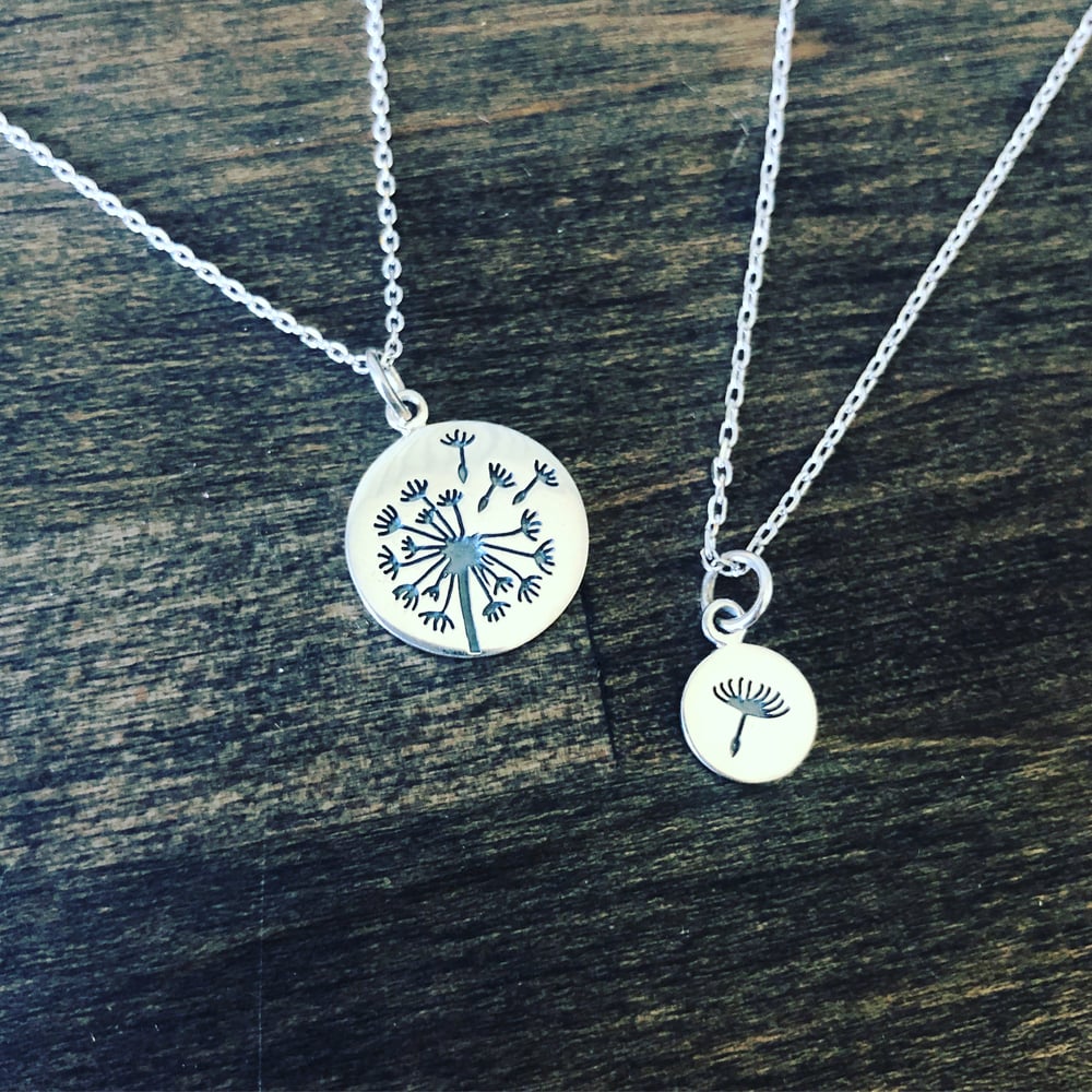 Image of Dandelion Necklace 