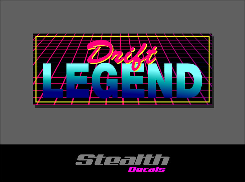 Image of Drift Legend Drift Slap sticker