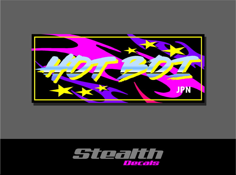 Image of Hot Boi Drift Slap sticker