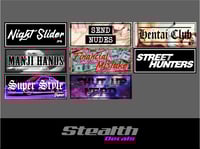 8x Drift Slap sticker set v1