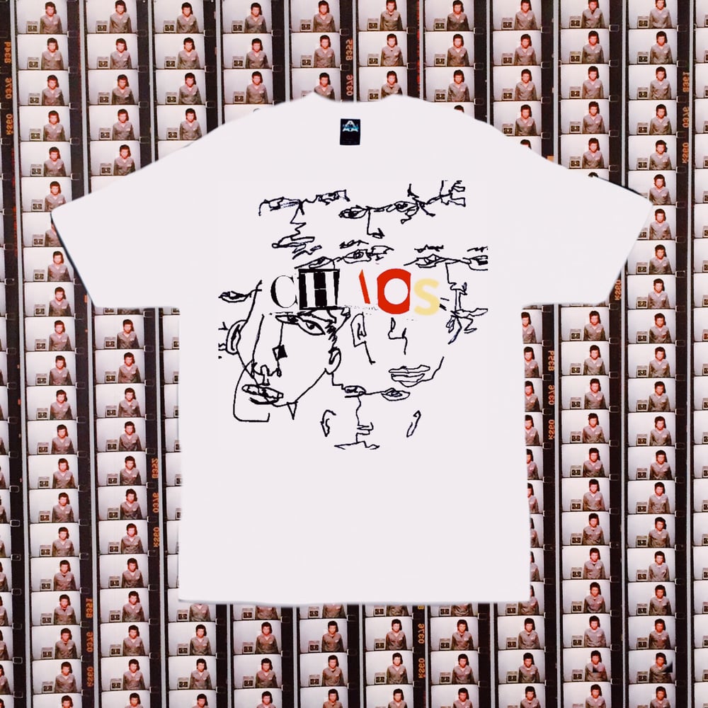 Image of CHAOS TEE WHITE