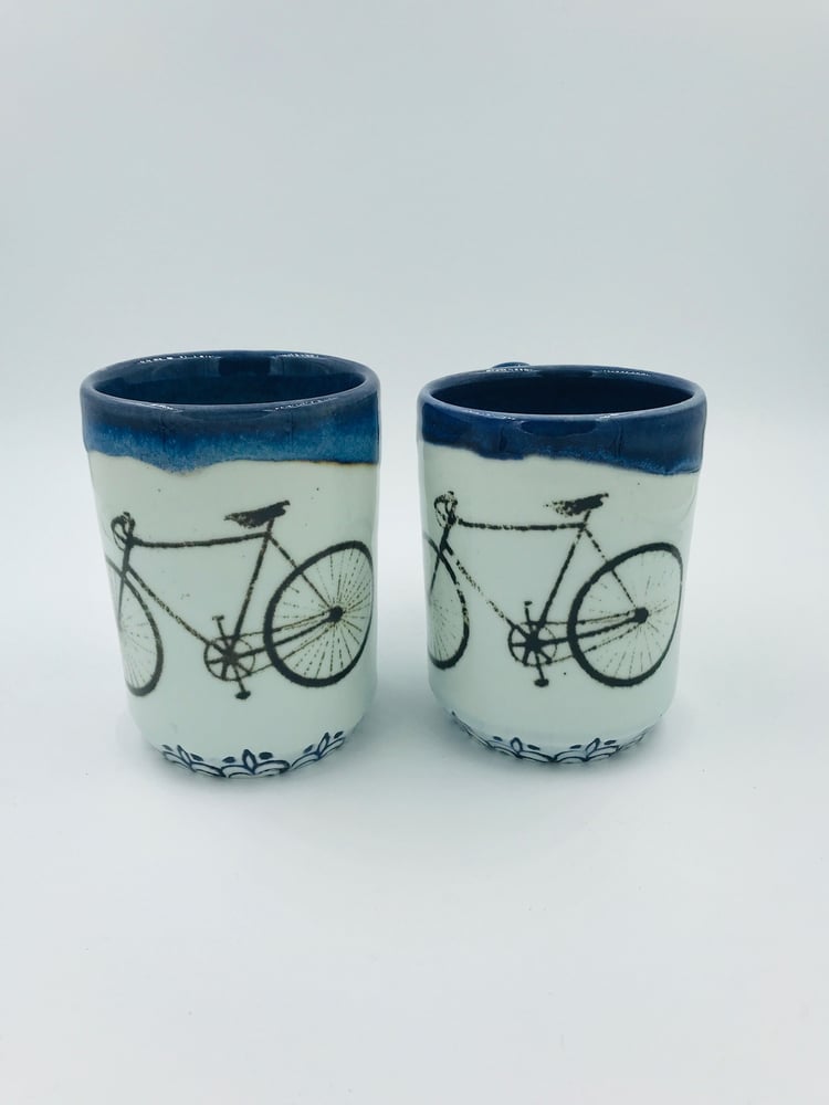 Image of Blue Bike Mugs