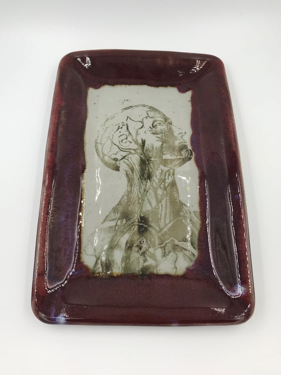 Image of Anatomical Bust Serving Tray