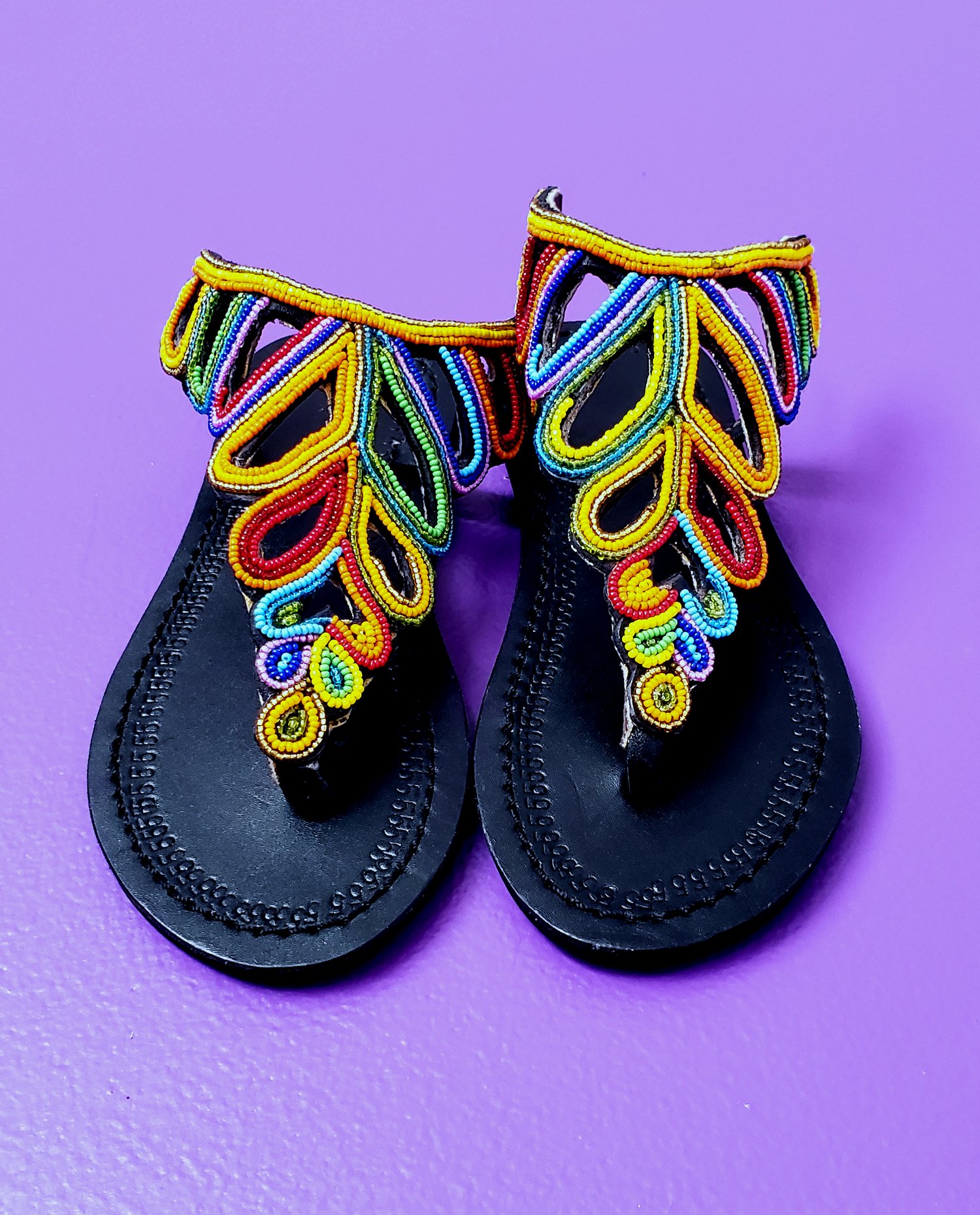 Image of Wokabi Hand Beaded Sandal