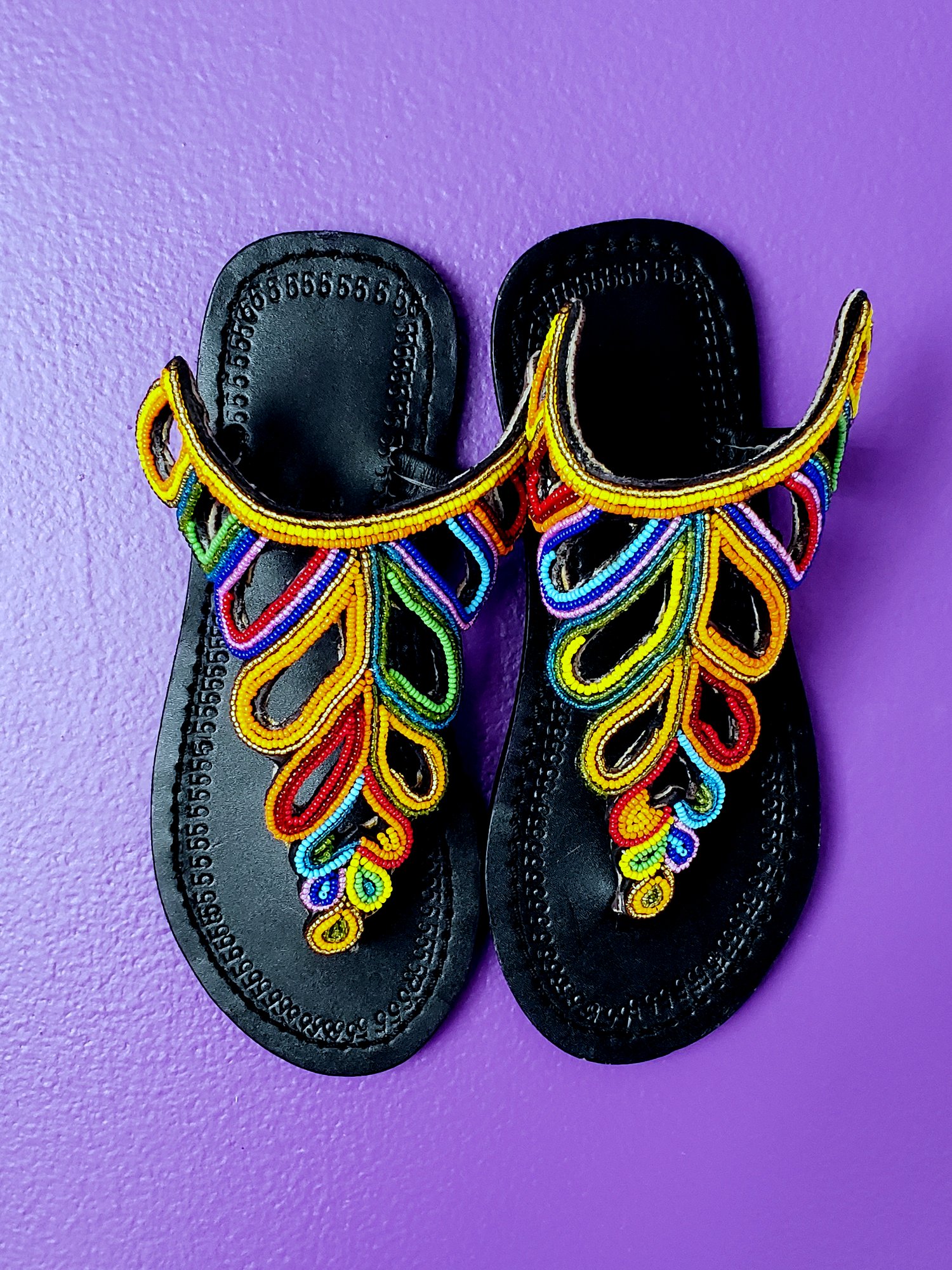 Image of Wokabi Hand Beaded Sandal