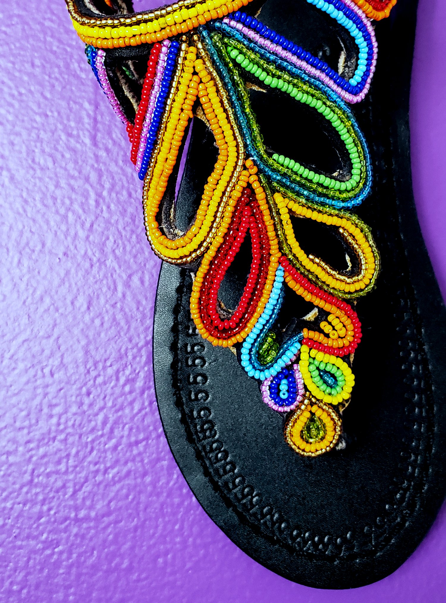 Image of Wokabi Hand Beaded Sandal