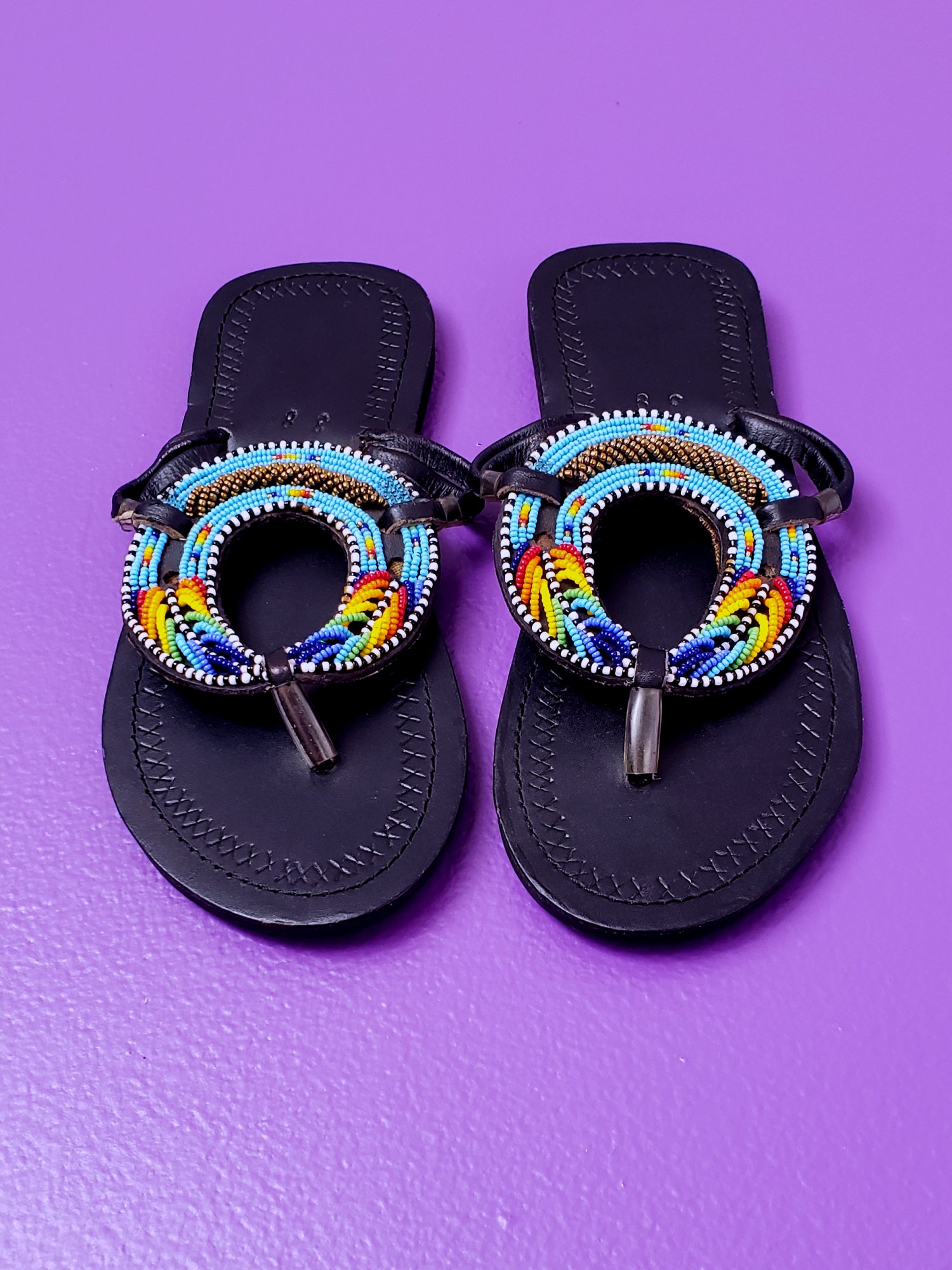 Image of Edfuu Hand Beaded Sandal