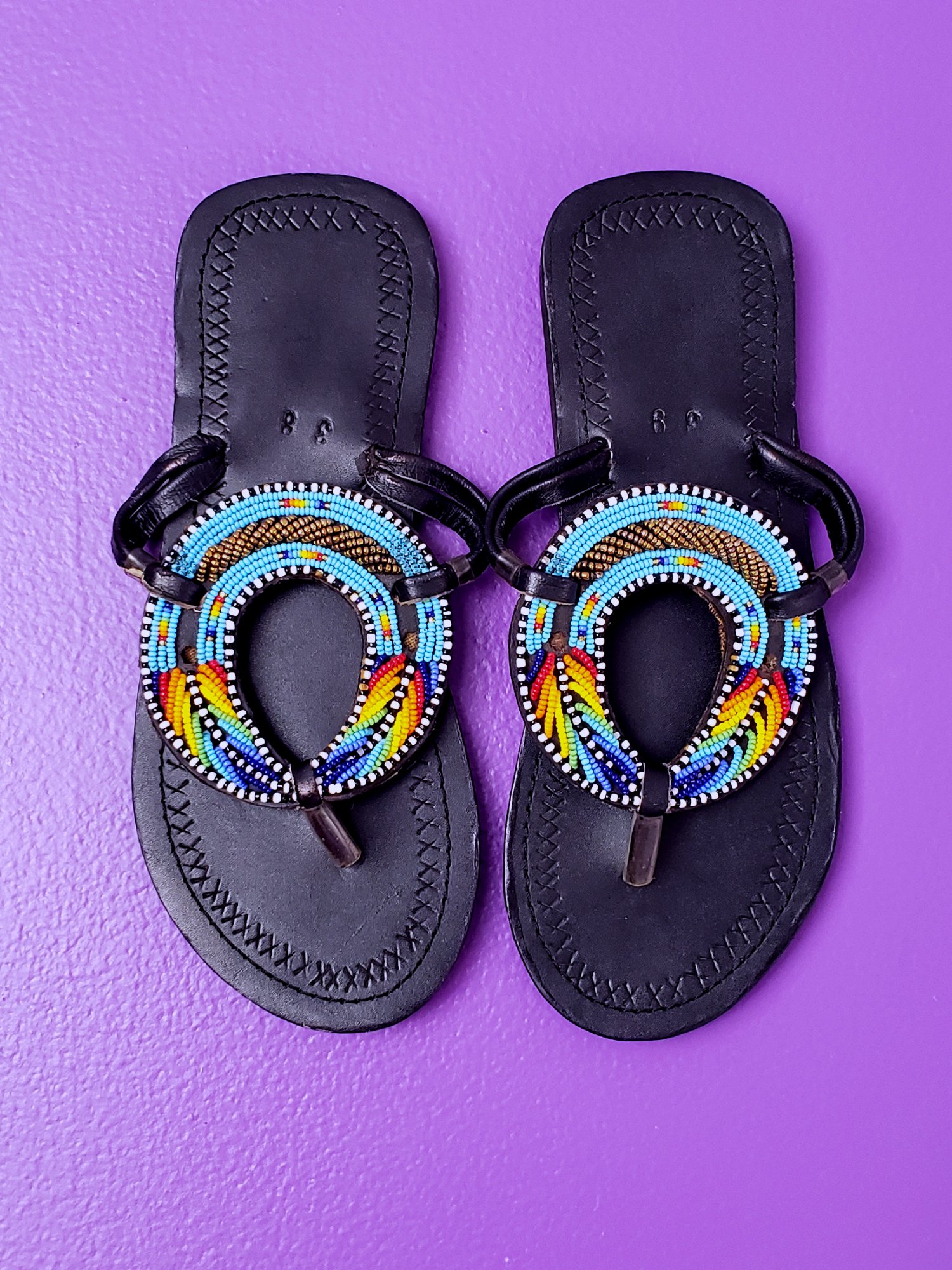 Image of Edfuu Hand Beaded Sandal