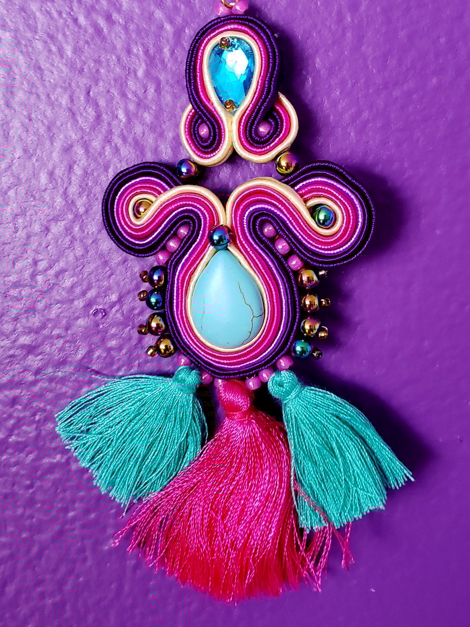 Image of Anna Sous Tassel Earrings