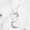 Personalised Infinity Symbol Necklace
