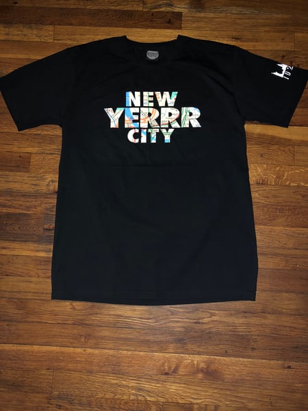 Image of New Yerrrr City Train Map TShirt 