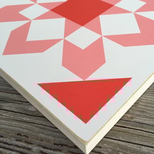 Image of SET of 6 - ORIGINAL - B&C Wood Barn Quilts