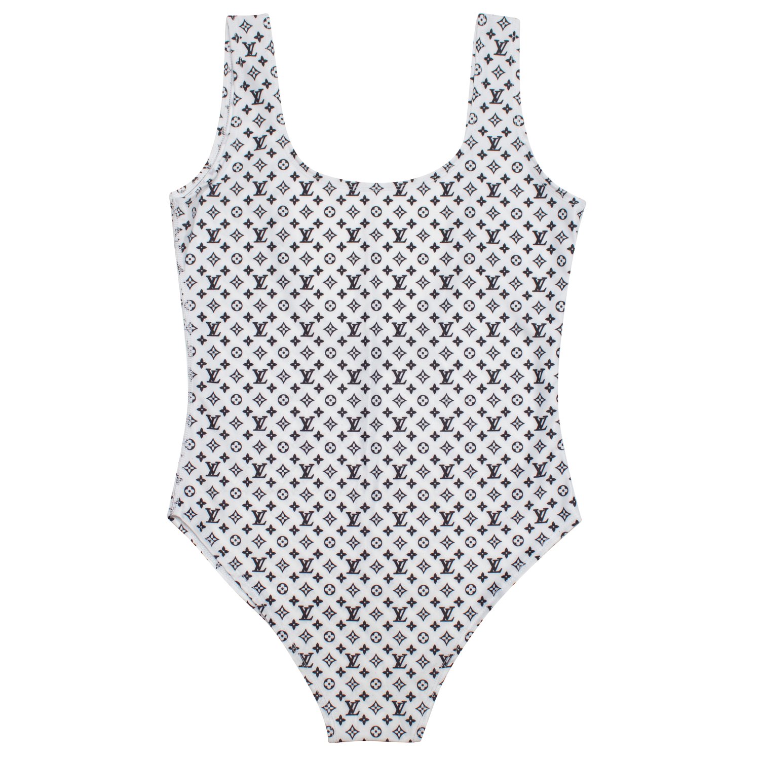 Image of LV Bathing Suit - White