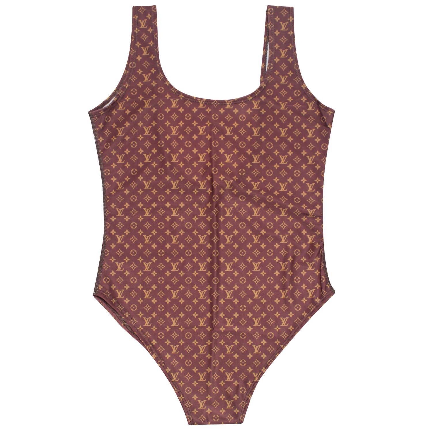 Image of LV Bathing Suit Brown