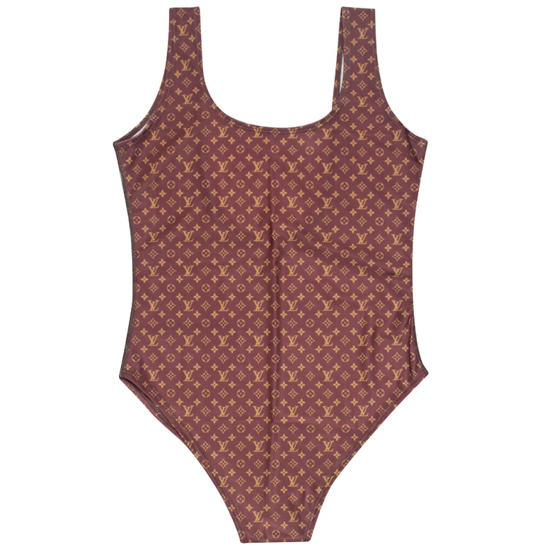 Image of LV Bathing Suit Brown