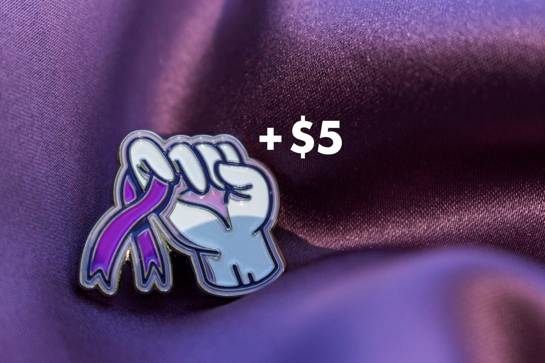 Image of Pinky Promise Pin + $5 Donation