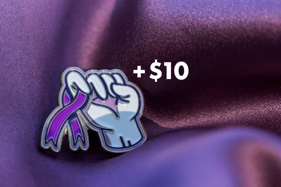 Image of Pinky Promise Pin + $10 Donation