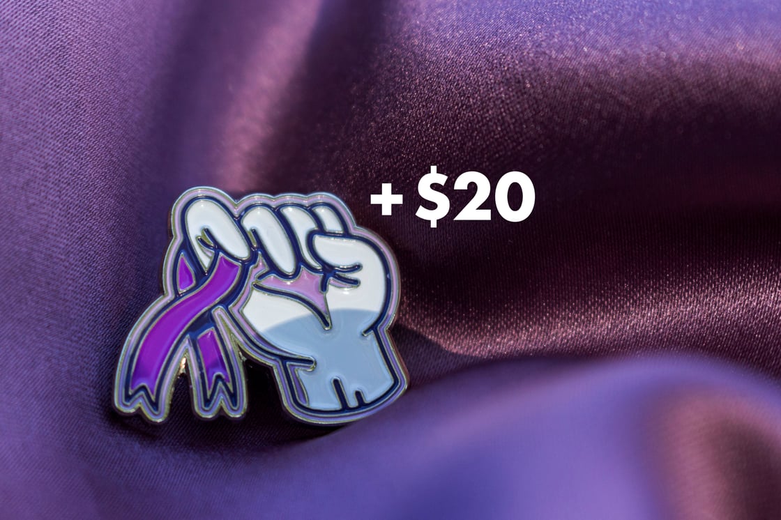 Image of Pinky Promise Pin + $20 Donation