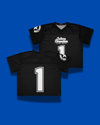 Image 1 of Mesh Jersey -BLACK