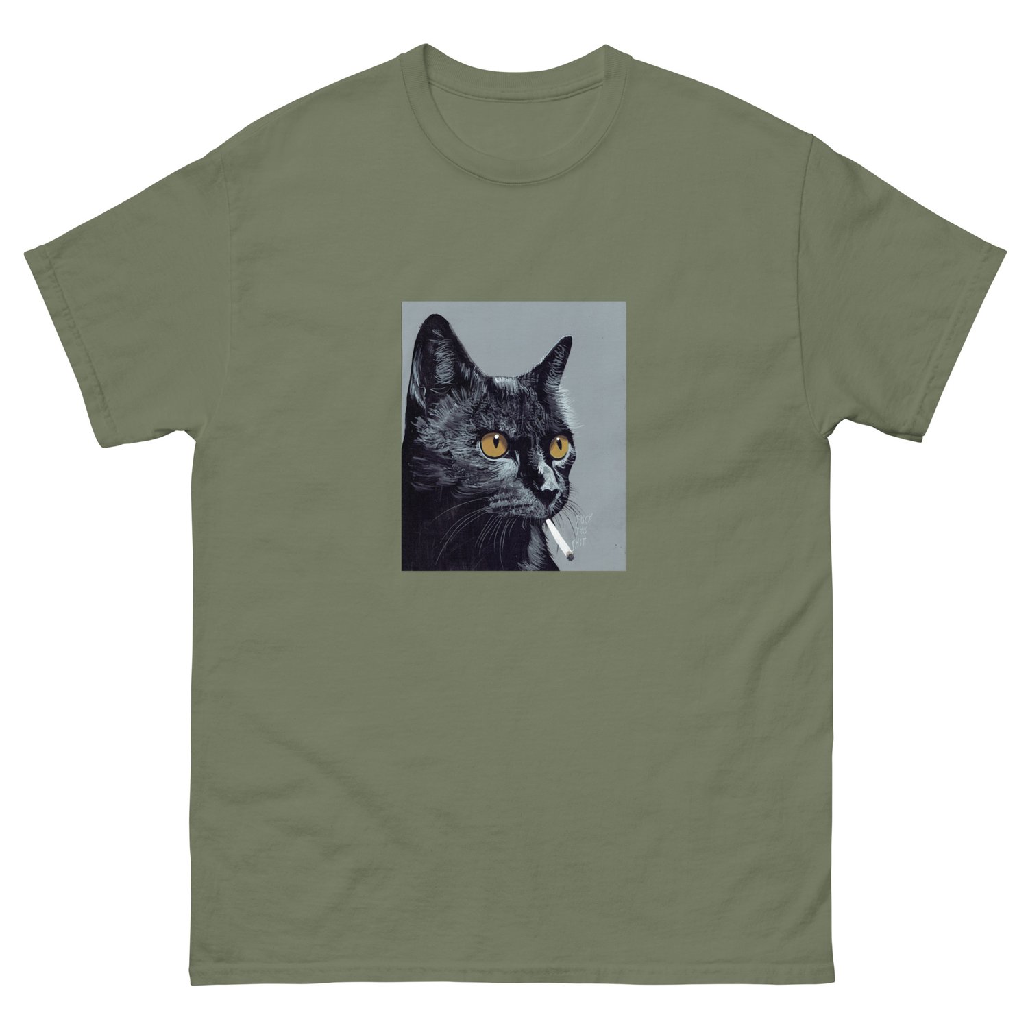 Image of FTS SMOKING CAT T-SHIRT