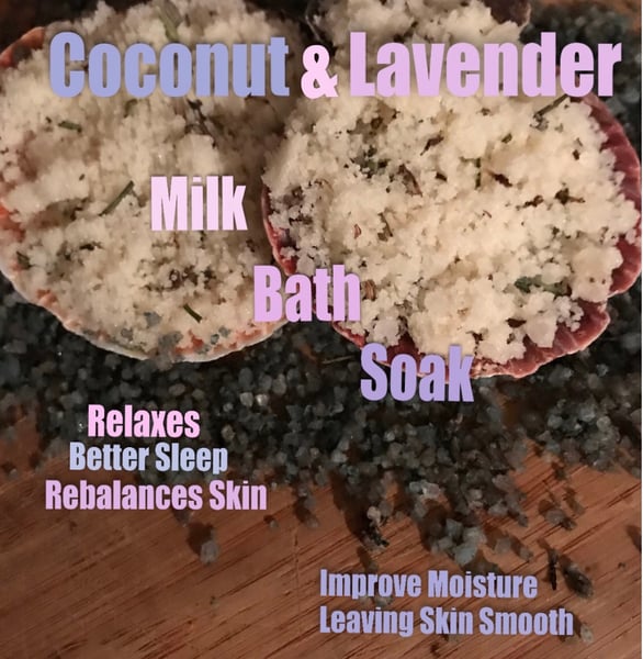 Image of Coconut & Lavender Bath Soak