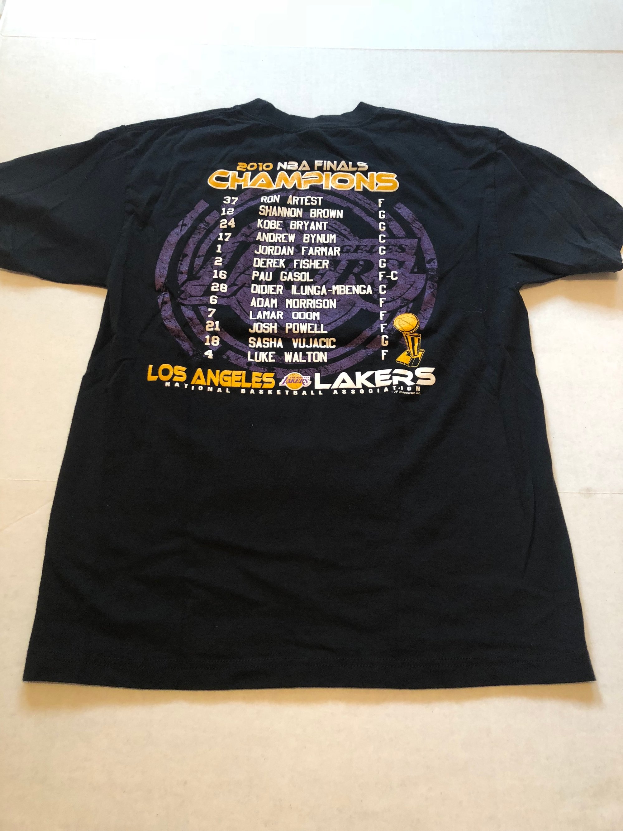 vintage lakers championship shirt