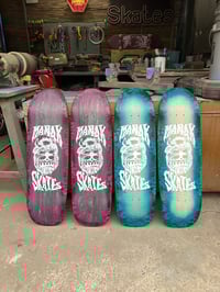 Image 1 of 9.875" Dump Truck Pool Shape/Cruiser - VooDude Lace Halo