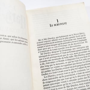 Harry Potter French Translations books 1-3
