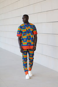 Image 2 of The Yaw shirt - Kente