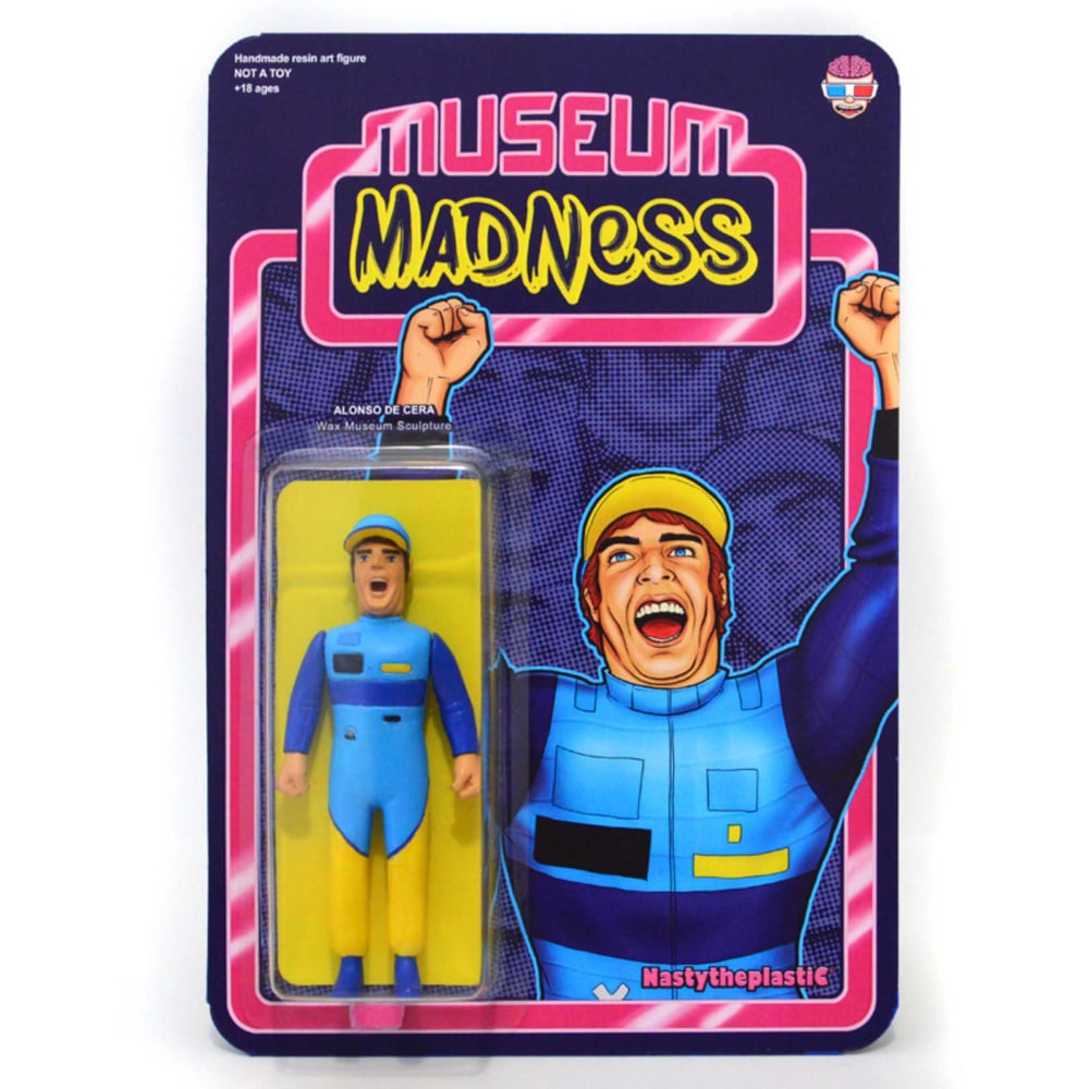 Image of MUSEUM MADNESS - Alonso de cera - Wax Museum sculpture