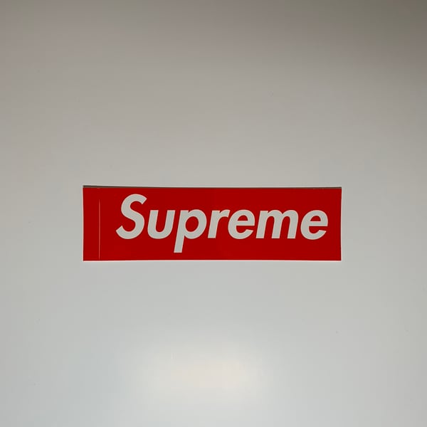 Image of SUPREME BOX LOGO STICKER