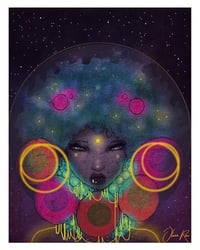 Image 1 of Galaxy queen  print 