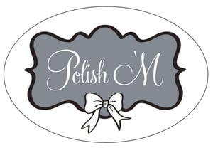 Image of Polish 'M Sticker 3x2 Small