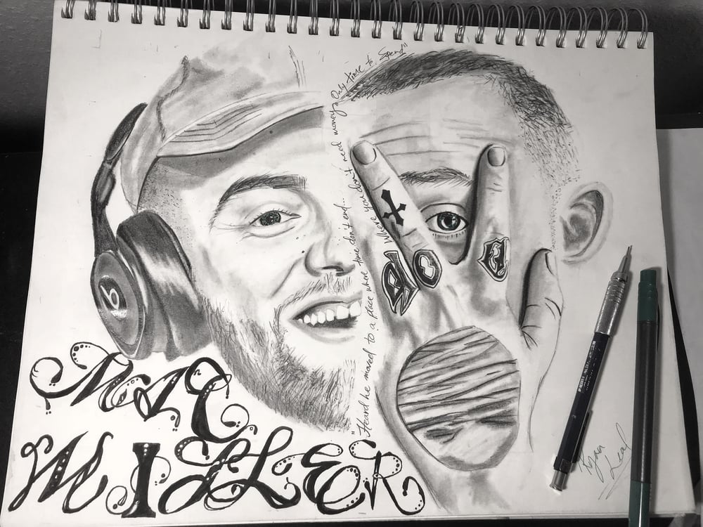 Image of Mac Miller Print